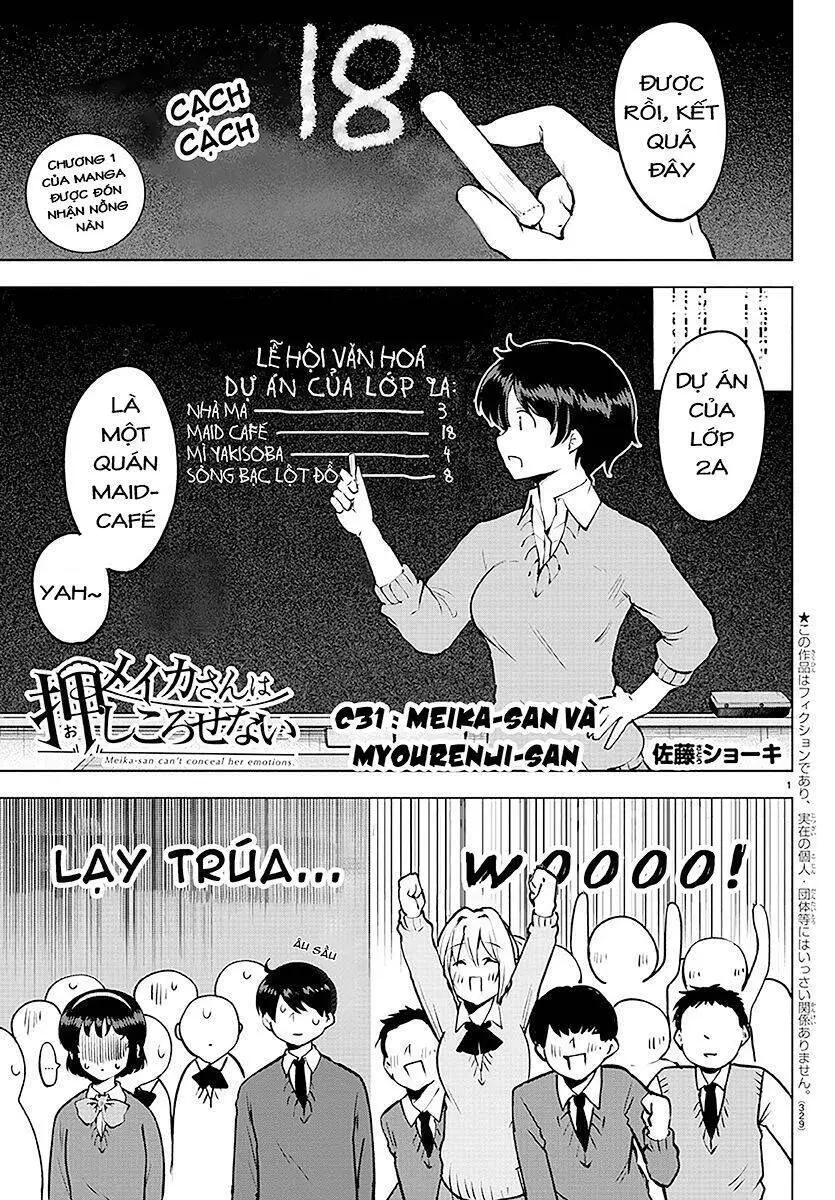Meika-San Can&#39;t Conceal Her Emotions Nettruyen ZZZ Chương 31 Page 2
