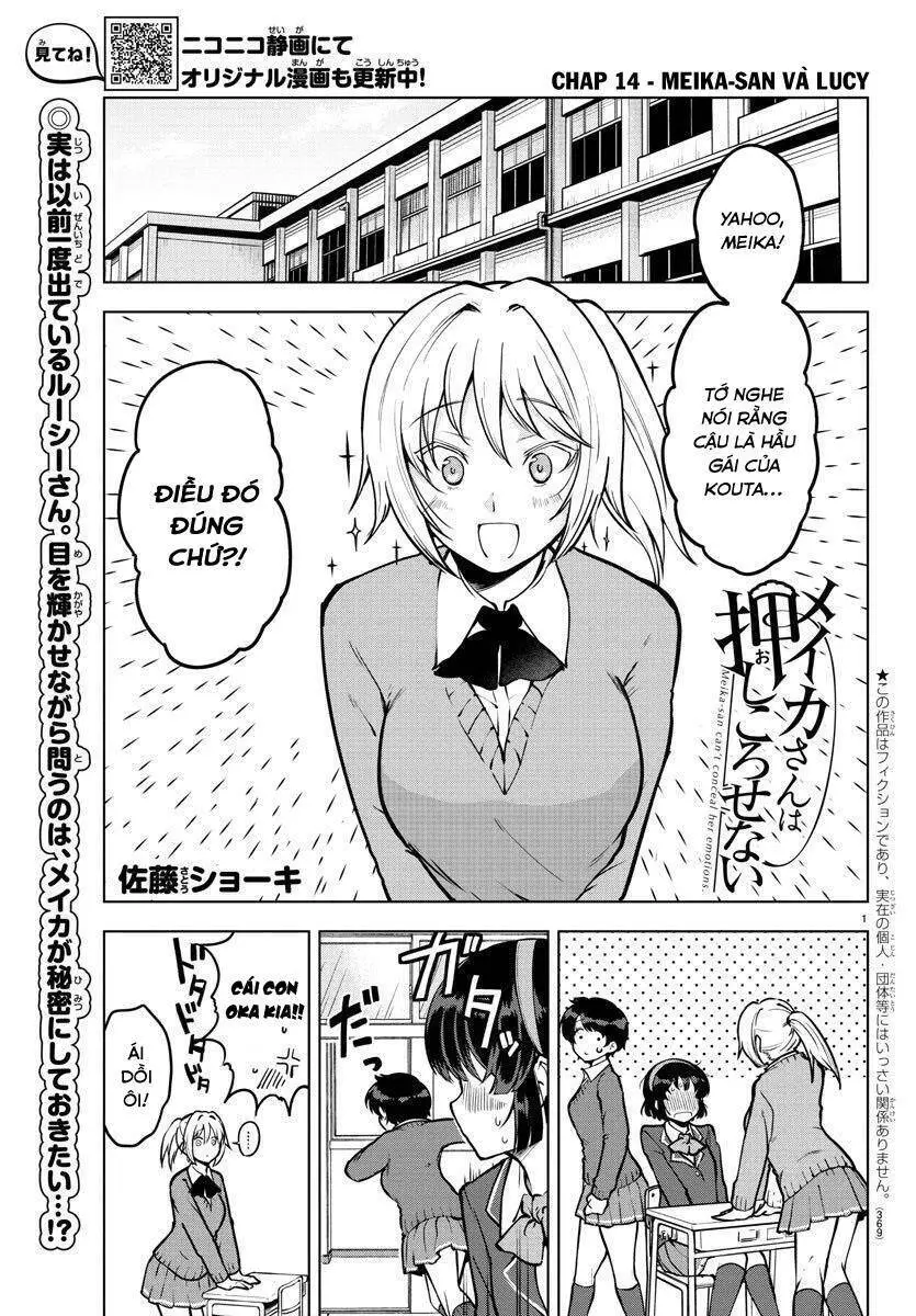 Meika-San Can&#39;t Conceal Her Emotions Nettruyen ZZZ Chương 14 Page 1