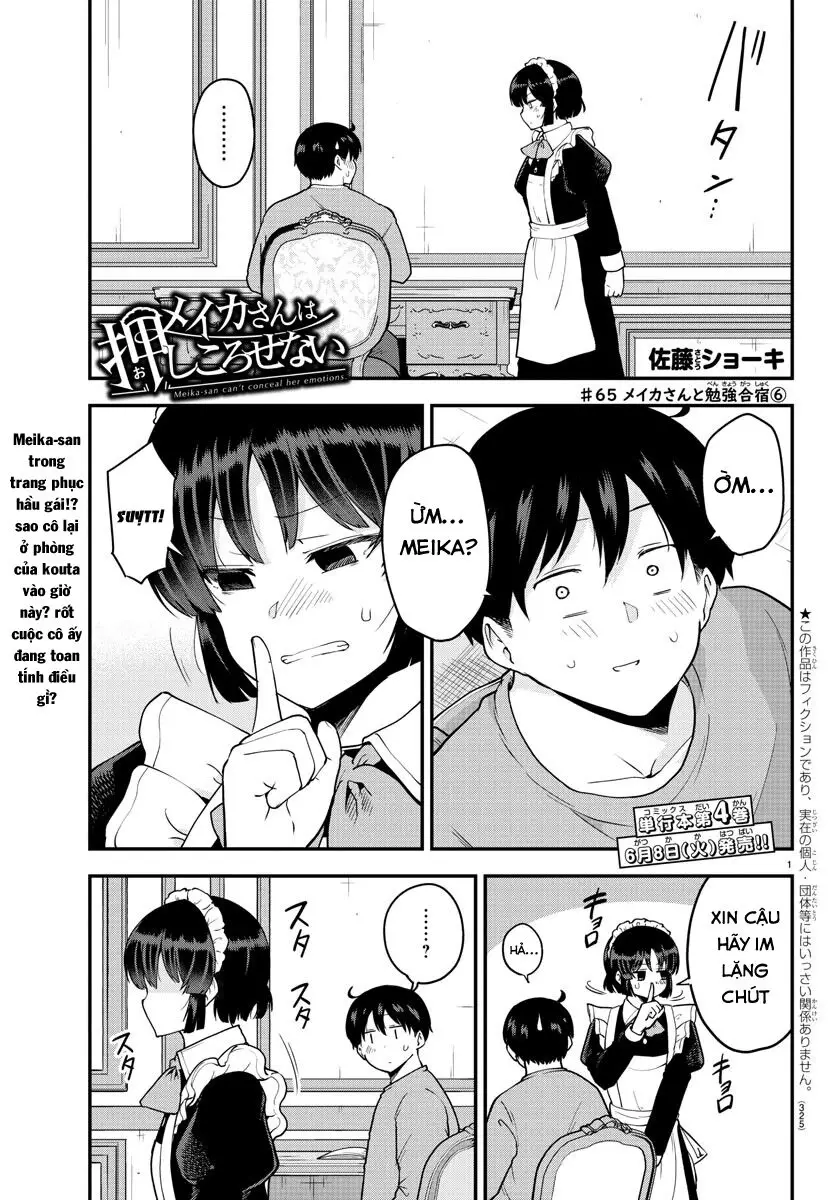 Meika-San Can&#39;t Conceal Her Emotions Nettruyen ZZZ Chương 65 Page 2
