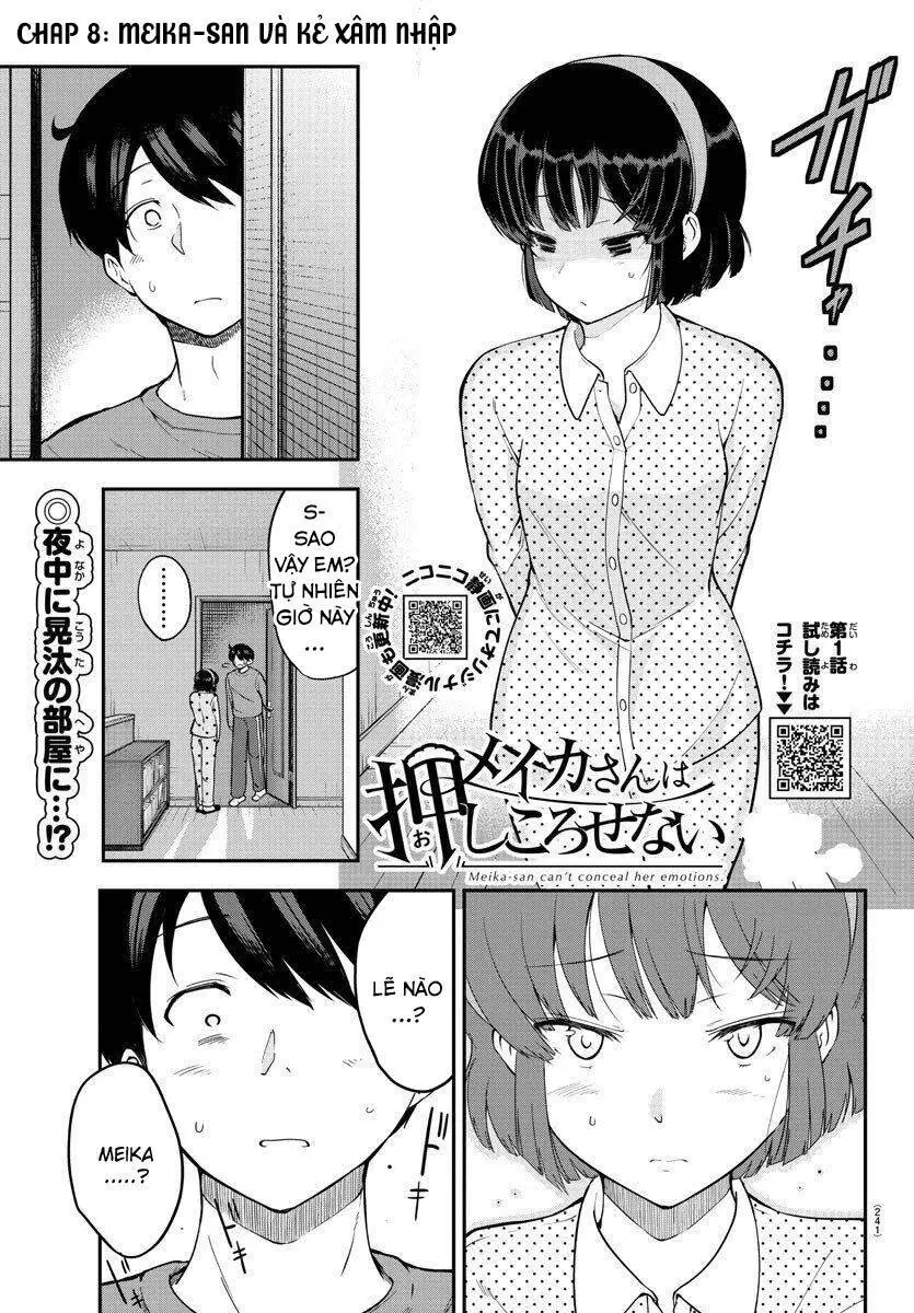 Meika-San Can&#39;t Conceal Her Emotions Nettruyen ZZZ Chương 8 Page 2