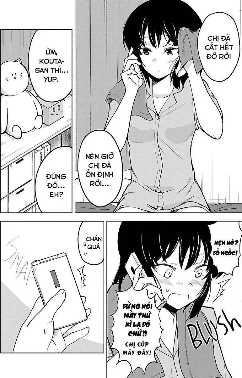 Meika-San Can&#39;t Conceal Her Emotions Nettruyen ZZZ Chương 11.1 Page 10