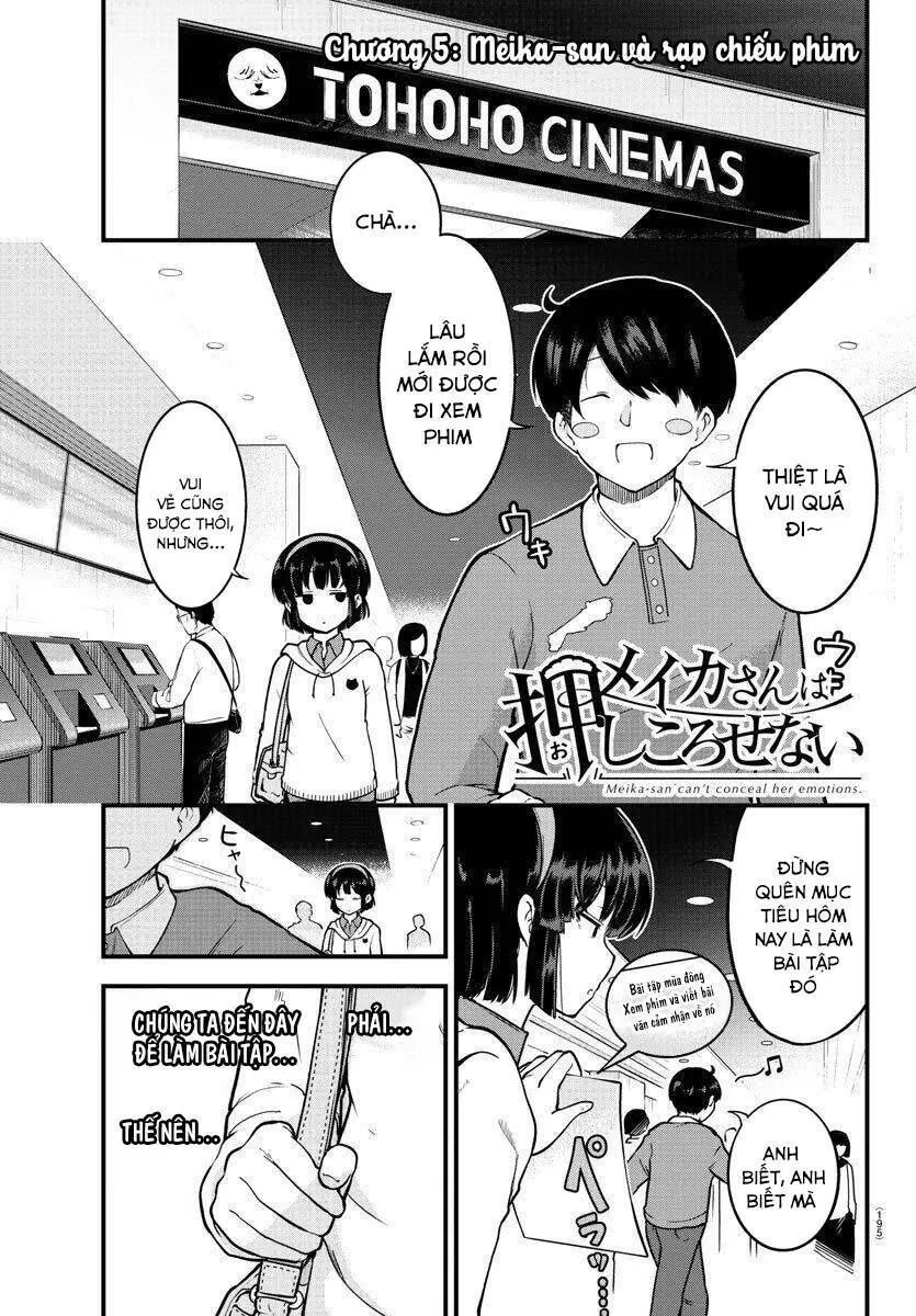 Meika-San Can&#39;t Conceal Her Emotions Nettruyen ZZZ Chương 5 Page 2