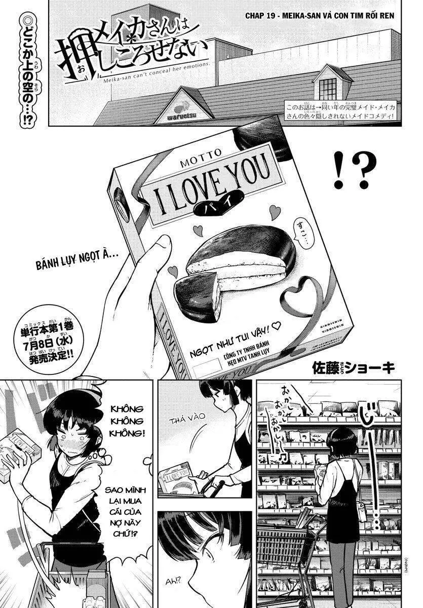 Meika-San Can&#39;t Conceal Her Emotions Nettruyen ZZZ Chương 19 Page 1