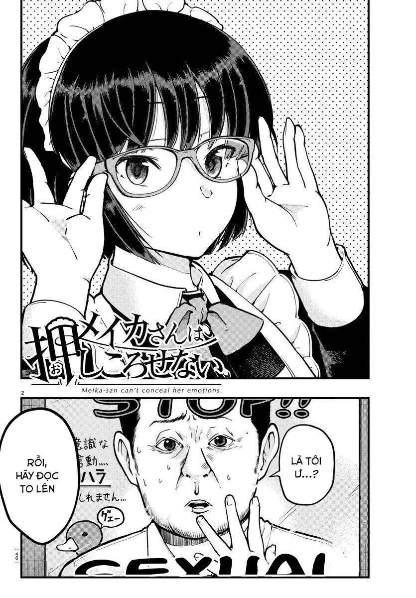 Meika-San Can&#39;t Conceal Her Emotions Nettruyen ZZZ Chương 4 Page 3