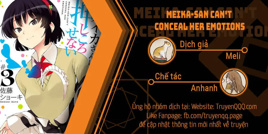 Meika-San Can&#39;t Conceal Her Emotions Nettruyen ZZZ Chương 3 Page 13