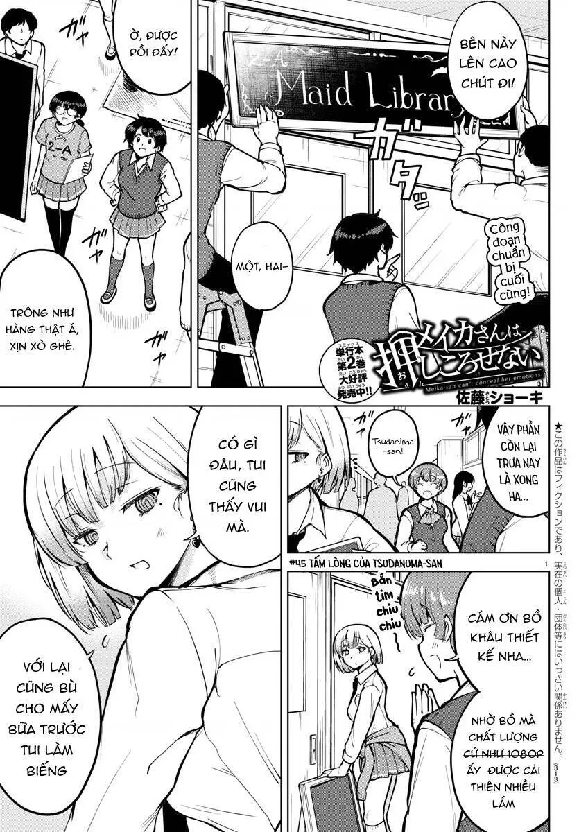 Meika-San Can&#39;t Conceal Her Emotions Nettruyen ZZZ Chương 45 Page 1