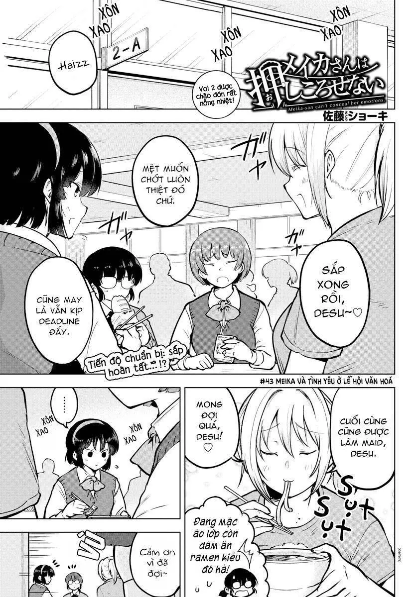 Meika-San Can&#39;t Conceal Her Emotions Nettruyen ZZZ Chương 43 Page 1