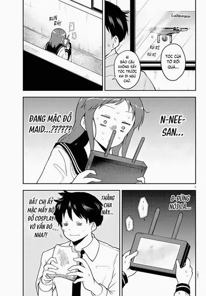 Meika-San Can&#39;t Conceal Her Emotions Nettruyen ZZZ Chương 56 Page 3