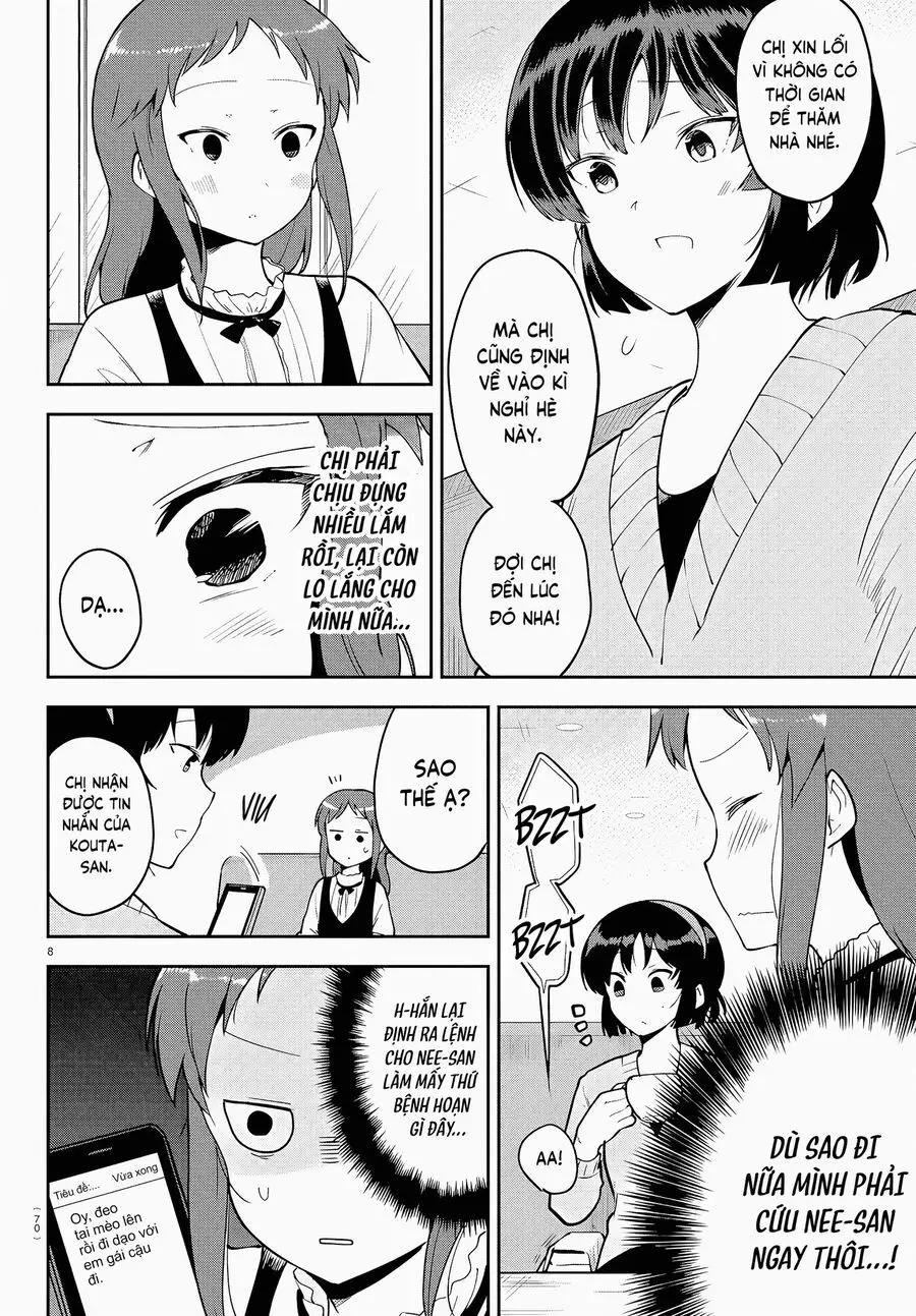 Meika-San Can&#39;t Conceal Her Emotions Nettruyen ZZZ Chương 56 Page 8
