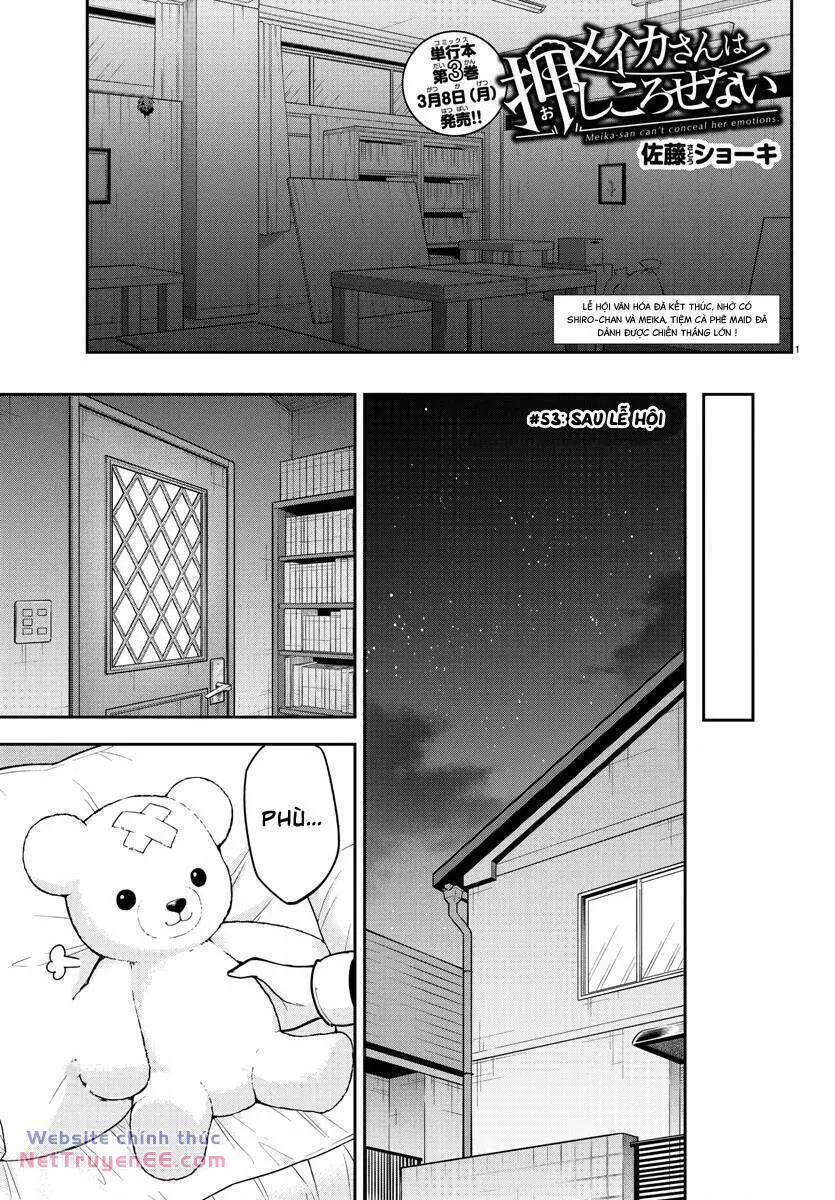 Meika-San Can&#39;t Conceal Her Emotions Nettruyen ZZZ Chương 53 Page 1