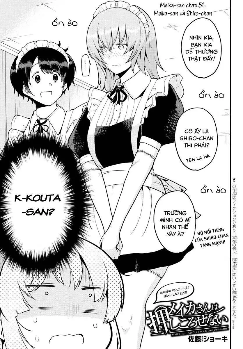 Meika-San Can&#39;t Conceal Her Emotions Nettruyen ZZZ Chương 51 Page 2