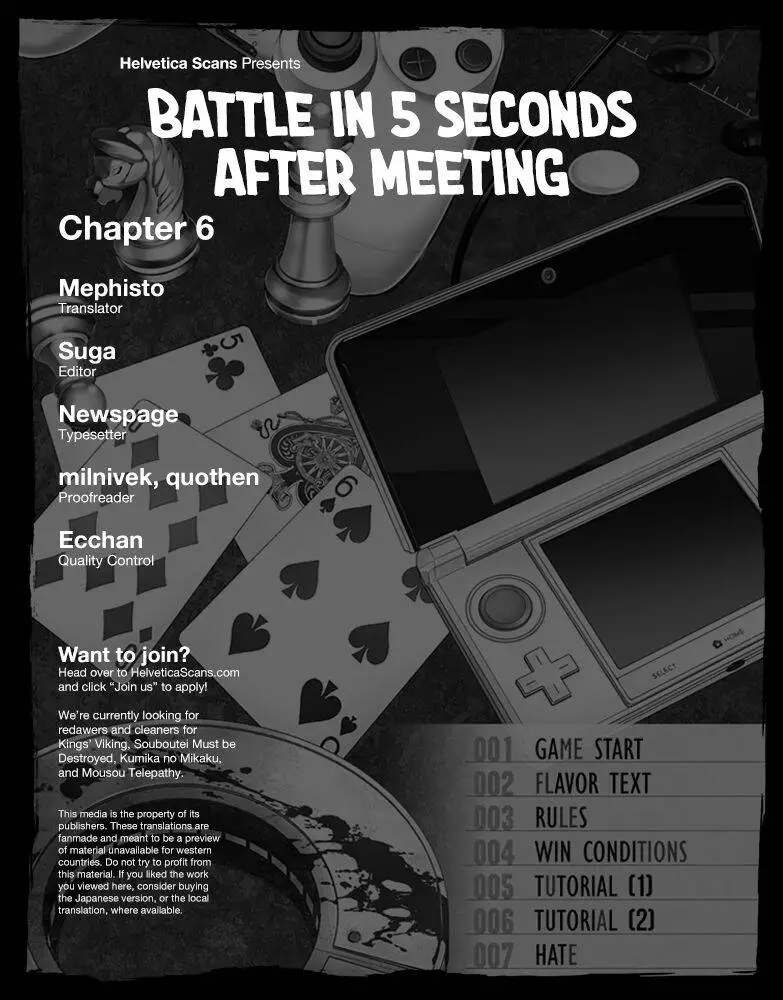 Trận Chiến Bắt Đầu Sau 5 Giây Nettruyen ZZZ Chương 6 Page 1