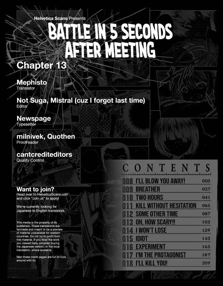 Trận Chiến Bắt Đầu Sau 5 Giây Nettruyen ZZZ Chương 13 Page 2