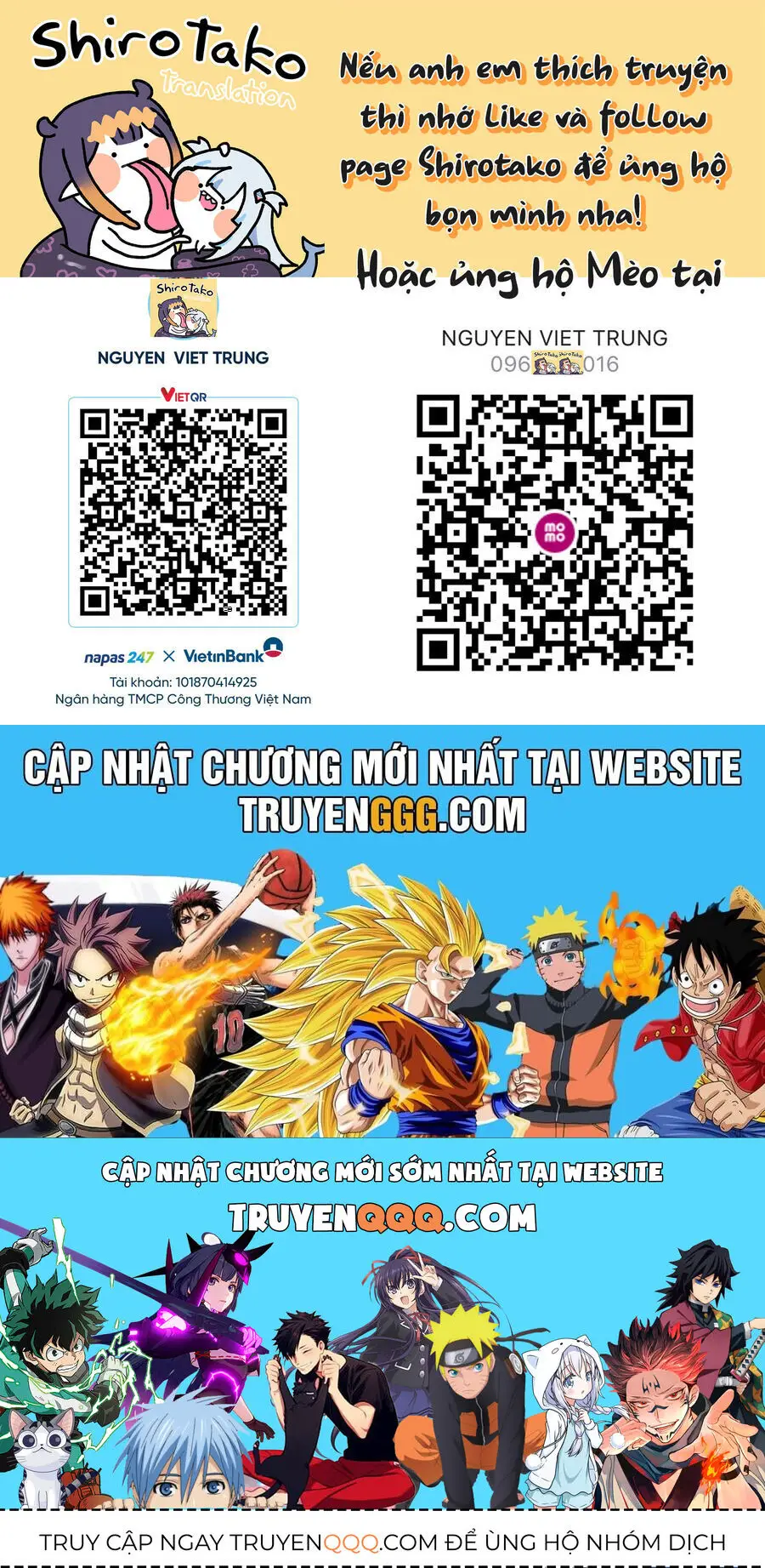 Oan Gia Chung Nhà! Nettruyen ZZZ Chương 126.2 Page 125