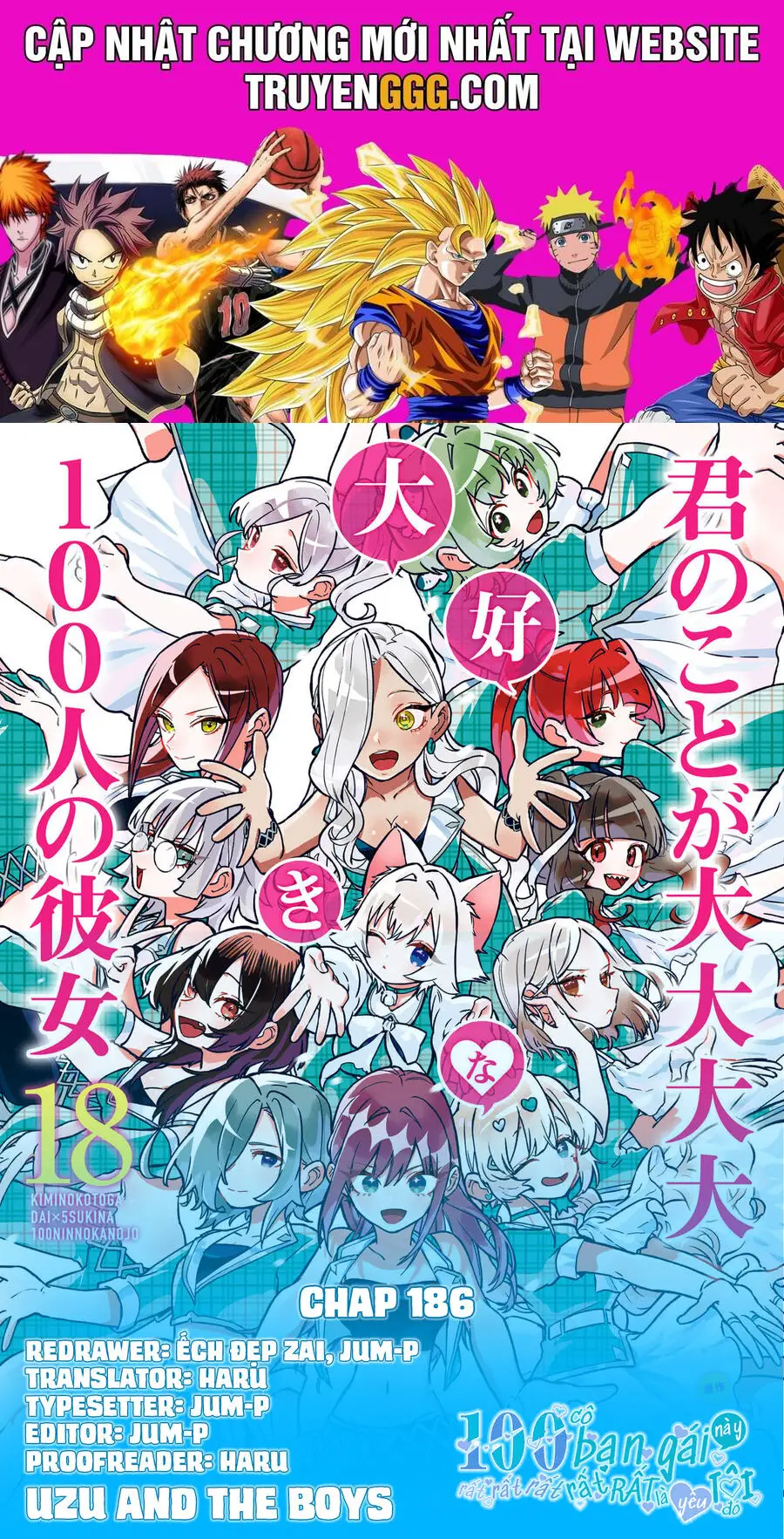 Kimi No Koto Ga Dai Dai Dai Dai Daisuki Na 100-Ri No Kanojo Nettruyen ZZZ Chương 186 Page 1