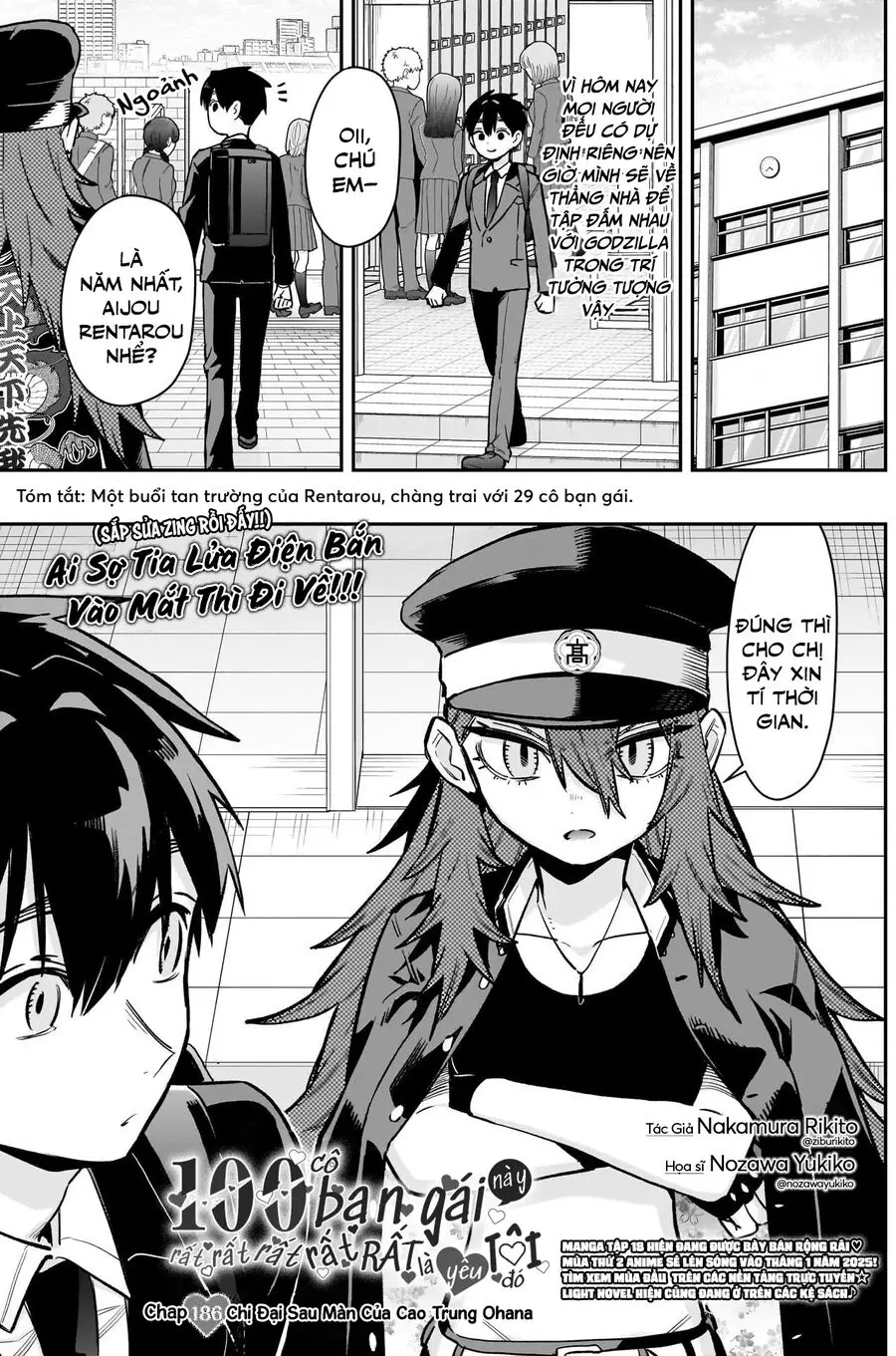 Kimi No Koto Ga Dai Dai Dai Dai Daisuki Na 100-Ri No Kanojo Nettruyen ZZZ Chương 186 Page 2