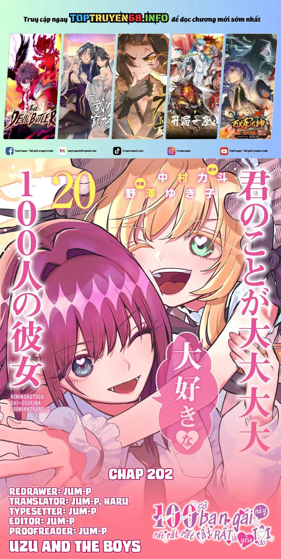 Kimi No Koto Ga Dai Dai Dai Dai Daisuki Na 100-Ri No Kanojo Nettruyen ZZZ Chương 202 Page 4