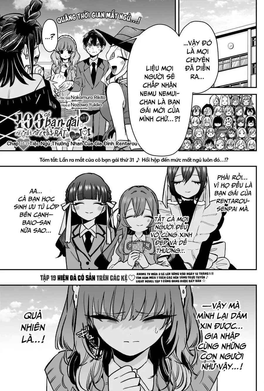 Kimi No Koto Ga Dai Dai Dai Dai Daisuki Na 100-Ri No Kanojo Nettruyen ZZZ Chương 196 Page 2