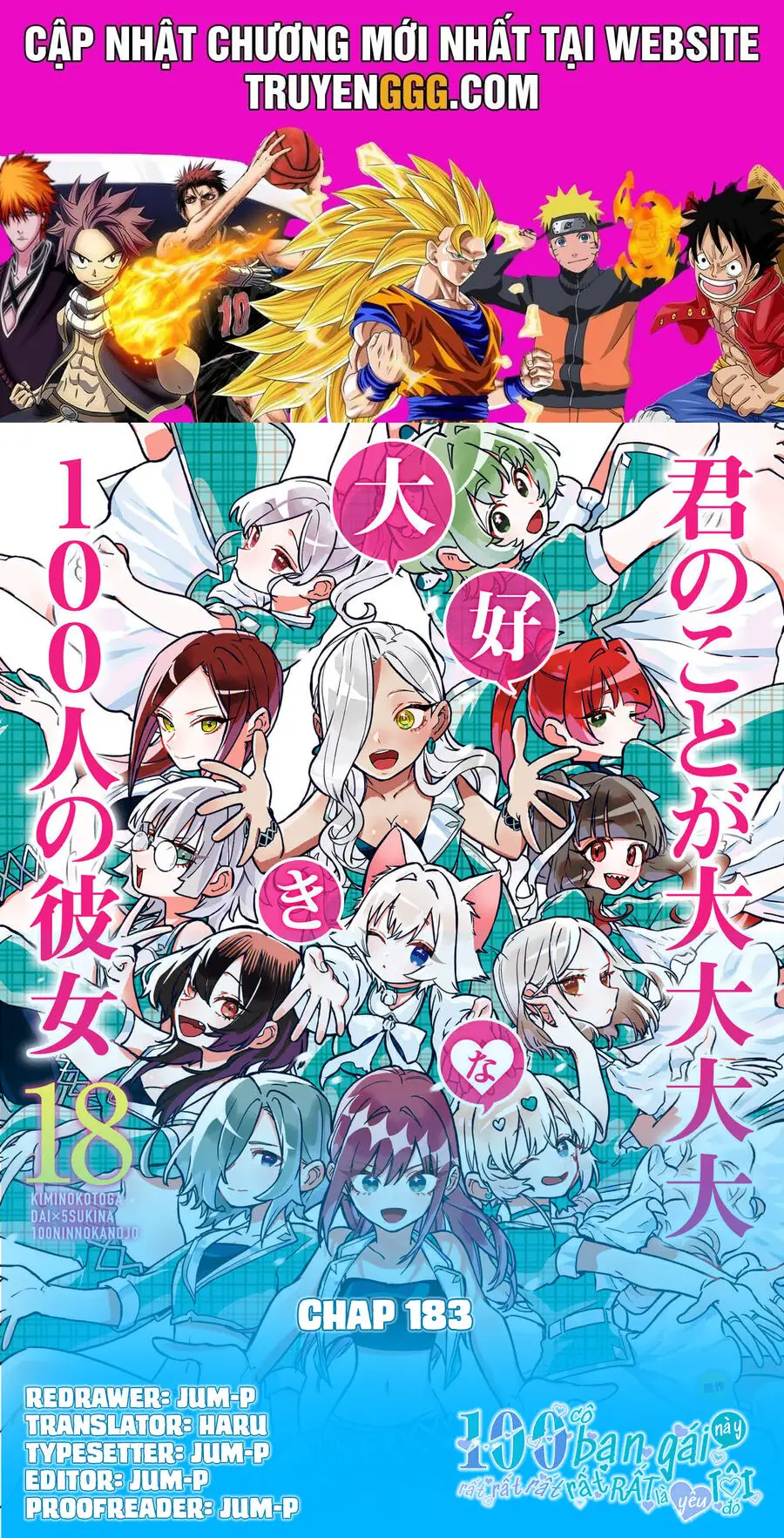 Kimi No Koto Ga Dai Dai Dai Dai Daisuki Na 100-Ri No Kanojo Nettruyen ZZZ Chương 183 Page 1
