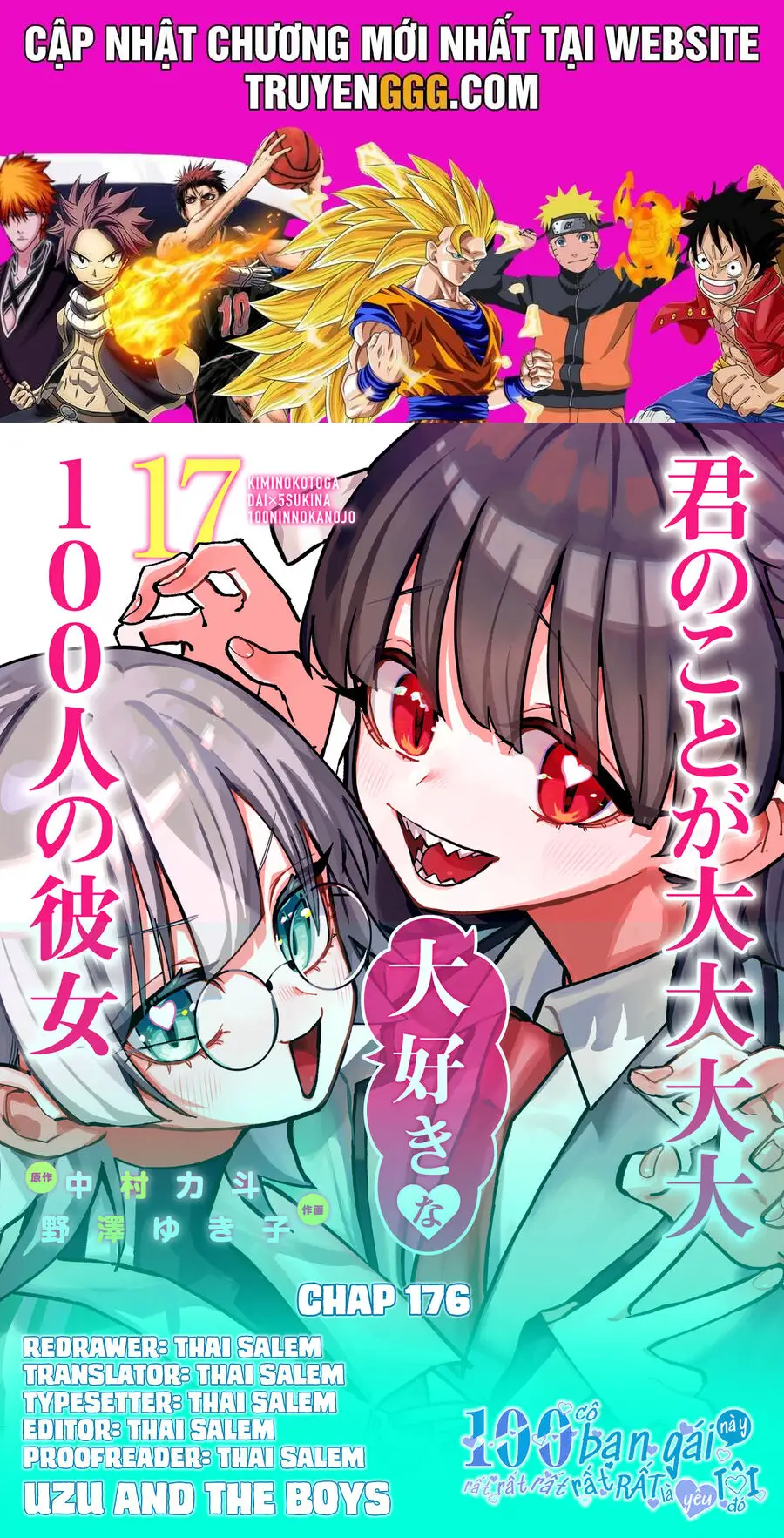 Kimi No Koto Ga Dai Dai Dai Dai Daisuki Na 100-Ri No Kanojo Nettruyen ZZZ Chương 176 Page 1