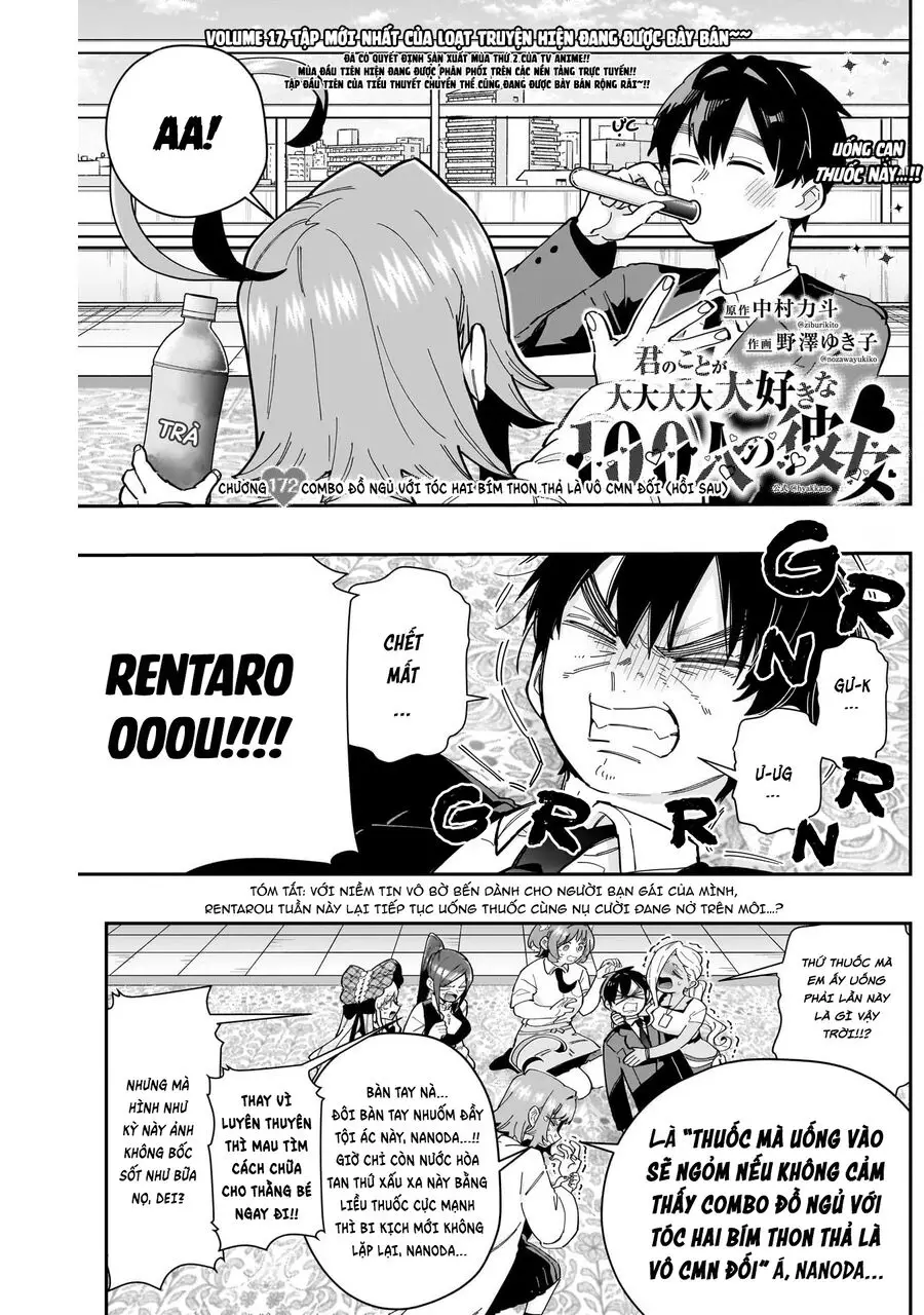 Kimi No Koto Ga Dai Dai Dai Dai Daisuki Na 100-Ri No Kanojo Nettruyen ZZZ Chương 172 Page 2