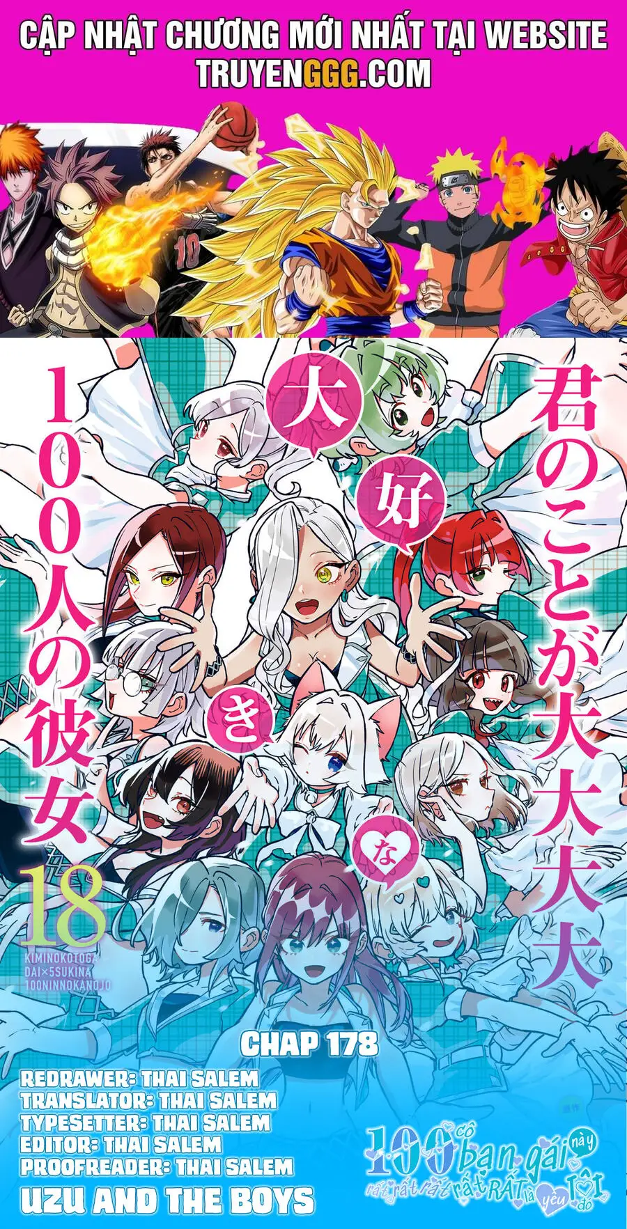 Kimi No Koto Ga Dai Dai Dai Dai Daisuki Na 100-Ri No Kanojo Nettruyen ZZZ Chương 178 Page 1