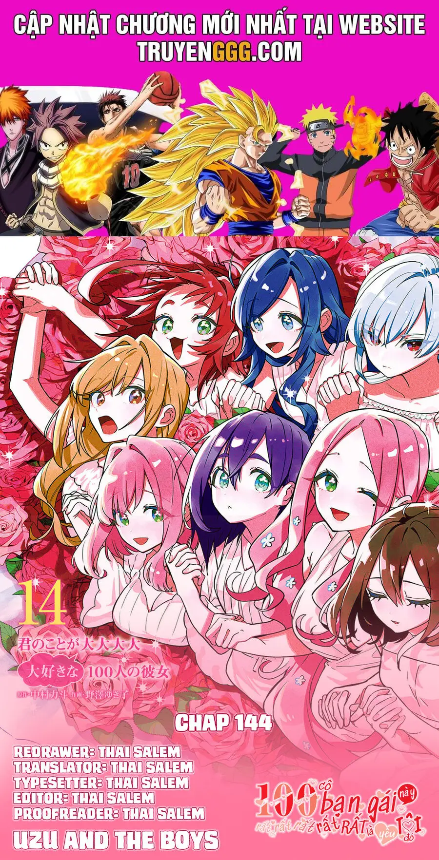Kimi No Koto Ga Dai Dai Dai Dai Daisuki Na 100-Ri No Kanojo Nettruyen ZZZ Chương 144 Page 1