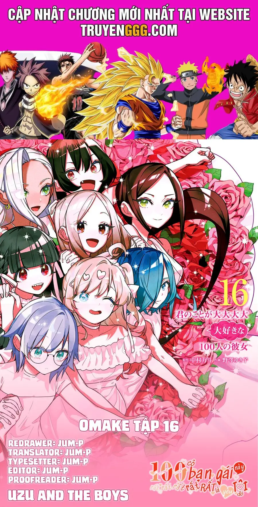 Kimi No Koto Ga Dai Dai Dai Dai Daisuki Na 100-Ri No Kanojo Nettruyen ZZZ Chương 140.5 Page 1