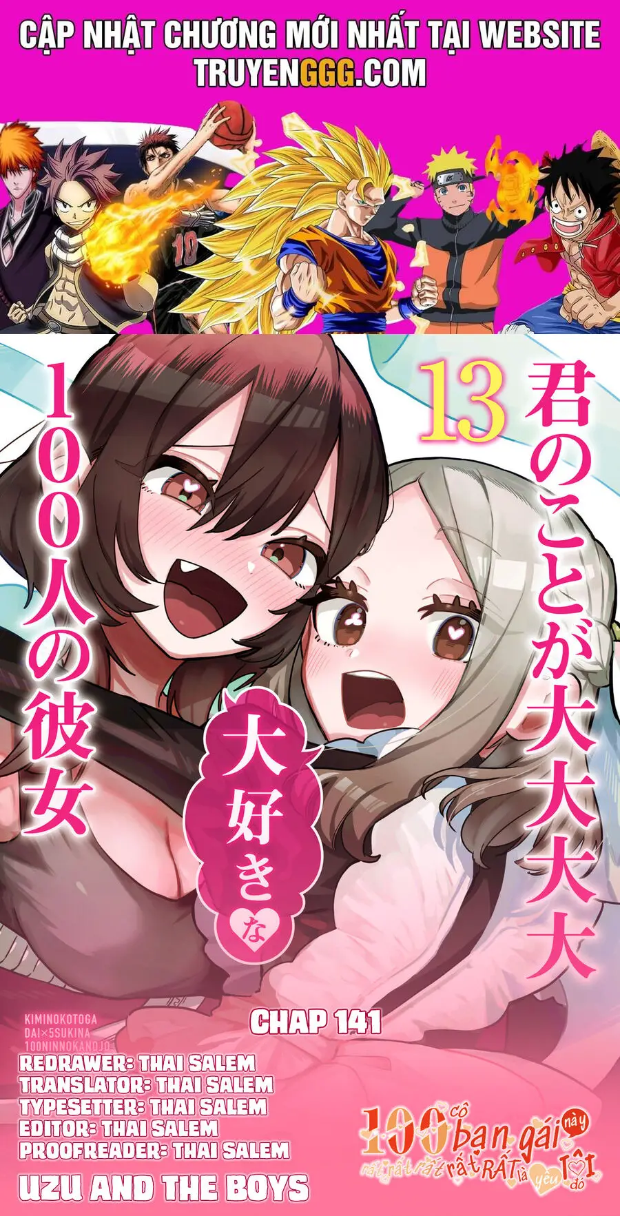 Kimi No Koto Ga Dai Dai Dai Dai Daisuki Na 100-Ri No Kanojo Nettruyen ZZZ Chương 141 Page 1