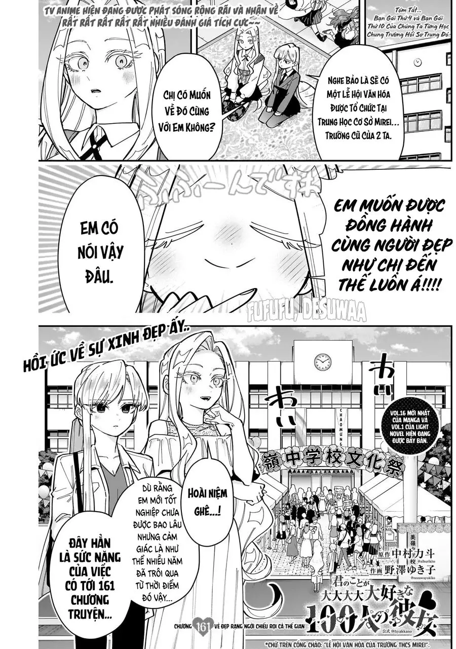 Kimi No Koto Ga Dai Dai Dai Dai Daisuki Na 100-Ri No Kanojo Nettruyen ZZZ Chương 161 Page 2
