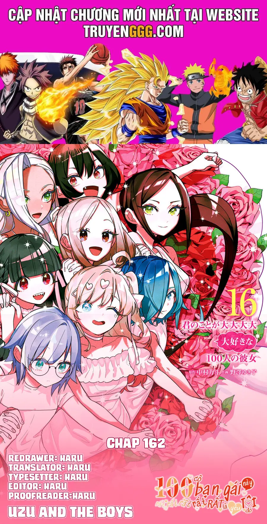 Kimi No Koto Ga Dai Dai Dai Dai Daisuki Na 100-Ri No Kanojo Nettruyen ZZZ Chương 162 Page 1