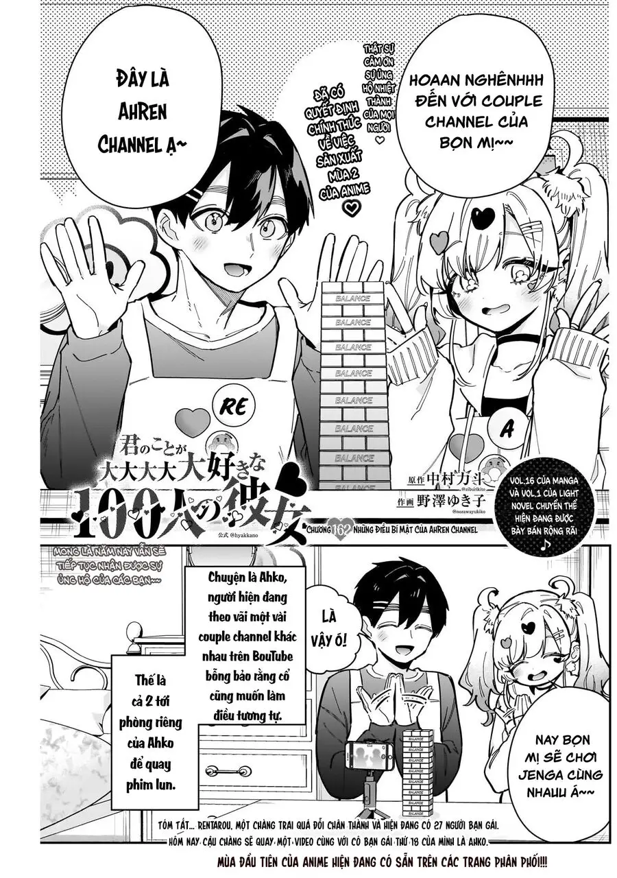 Kimi No Koto Ga Dai Dai Dai Dai Daisuki Na 100-Ri No Kanojo Nettruyen ZZZ Chương 162 Page 2