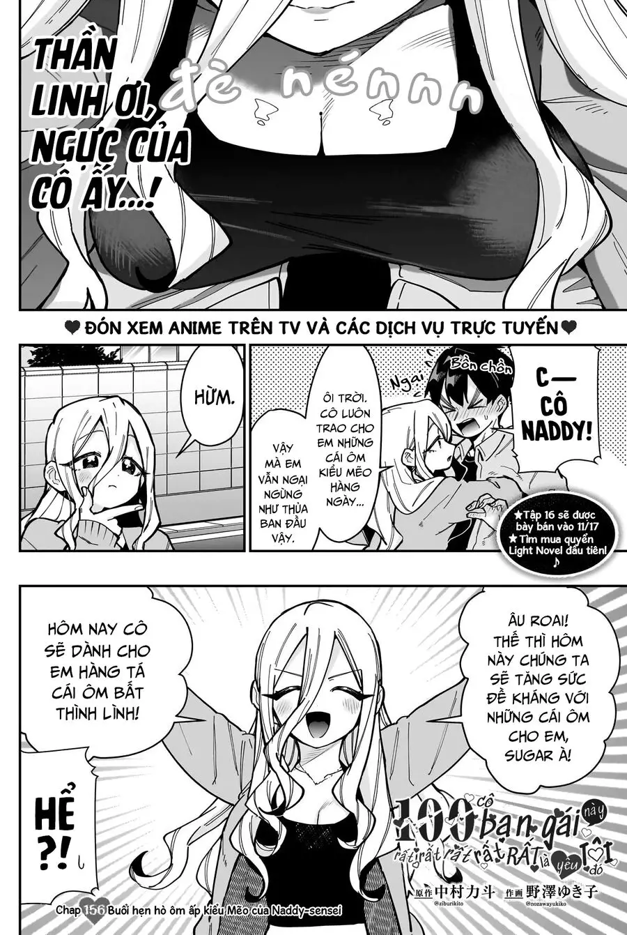 Kimi No Koto Ga Dai Dai Dai Dai Daisuki Na 100-Ri No Kanojo Nettruyen ZZZ Chương 156 Page 3