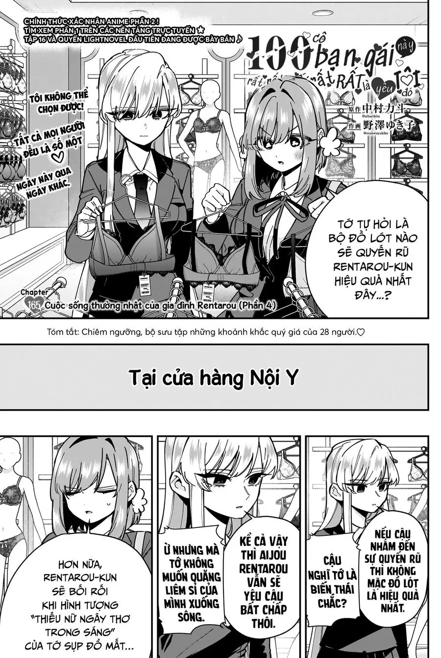 Kimi No Koto Ga Dai Dai Dai Dai Daisuki Na 100-Ri No Kanojo Nettruyen ZZZ Chương 165 Page 2