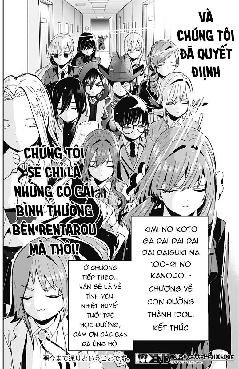 Kimi No Koto Ga Dai Dai Dai Dai Daisuki Na 100-Ri No Kanojo Nettruyen ZZZ Chương 63 Page 19