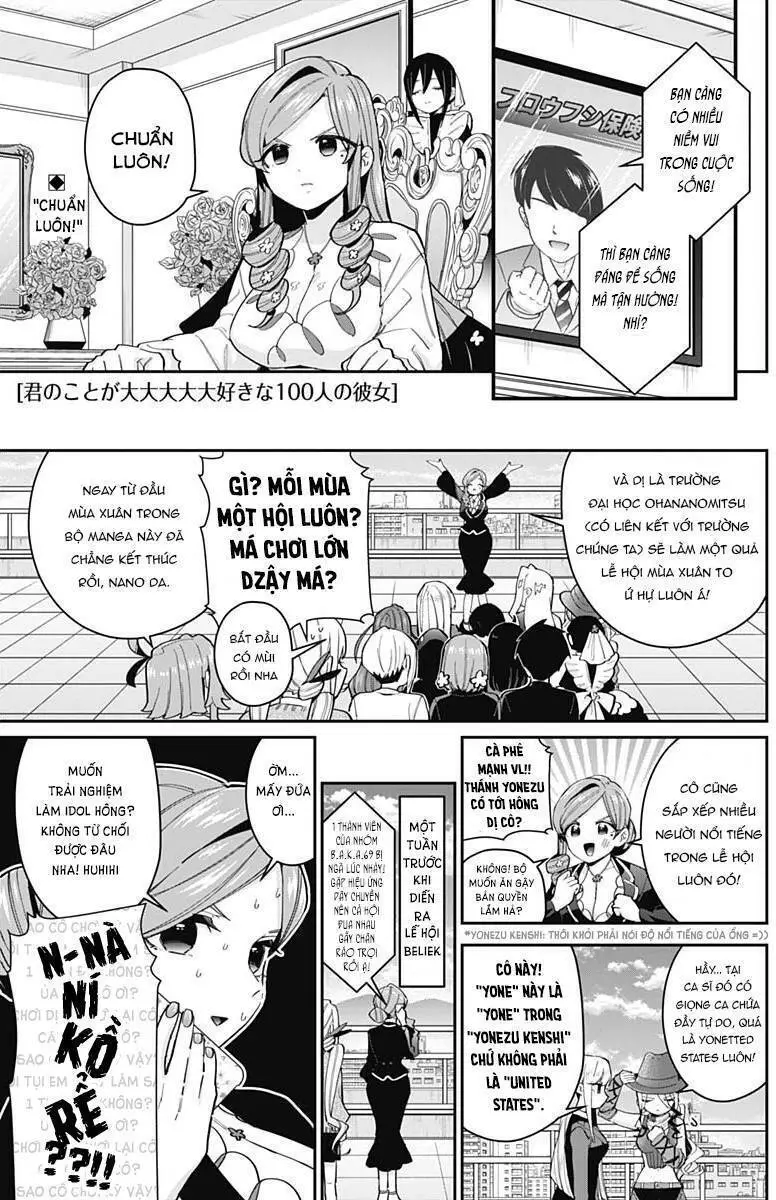 Kimi No Koto Ga Dai Dai Dai Dai Daisuki Na 100-Ri No Kanojo Nettruyen ZZZ Chương 62 Page 1
