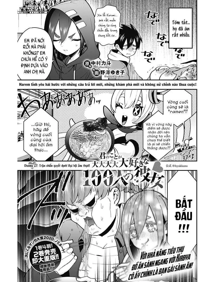 Kimi No Koto Ga Dai Dai Dai Dai Daisuki Na 100-Ri No Kanojo Nettruyen ZZZ Chương 27 Page 4