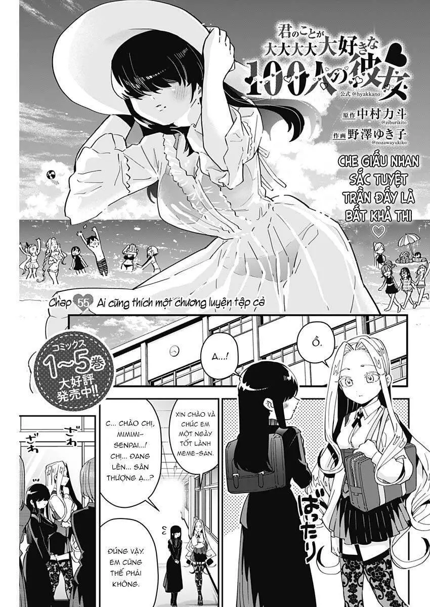 Kimi No Koto Ga Dai Dai Dai Dai Daisuki Na 100-Ri No Kanojo Nettruyen ZZZ Chương 55 Page 1