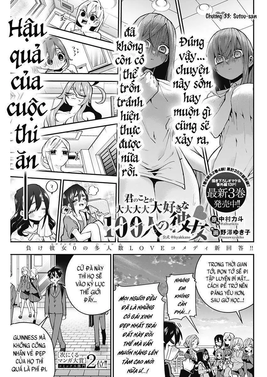 Kimi No Koto Ga Dai Dai Dai Dai Daisuki Na 100-Ri No Kanojo Nettruyen ZZZ Chương 33 Page 3