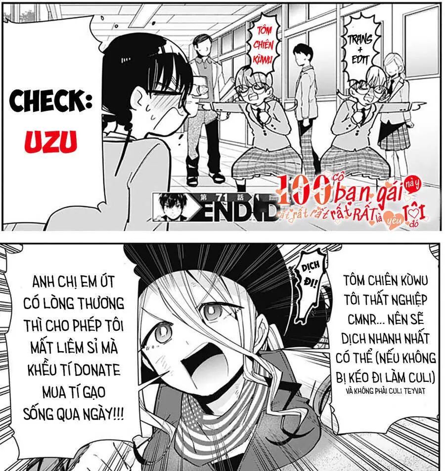 Kimi No Koto Ga Dai Dai Dai Dai Daisuki Na 100-Ri No Kanojo Nettruyen ZZZ Chương 71 Page 25