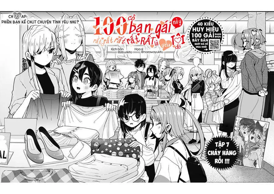 Kimi No Koto Ga Dai Dai Dai Dai Daisuki Na 100-Ri No Kanojo Nettruyen ZZZ Chương 73 Page 2