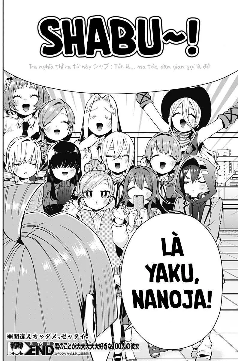 Kimi No Koto Ga Dai Dai Dai Dai Daisuki Na 100-Ri No Kanojo Nettruyen ZZZ Chương 76 Page 22