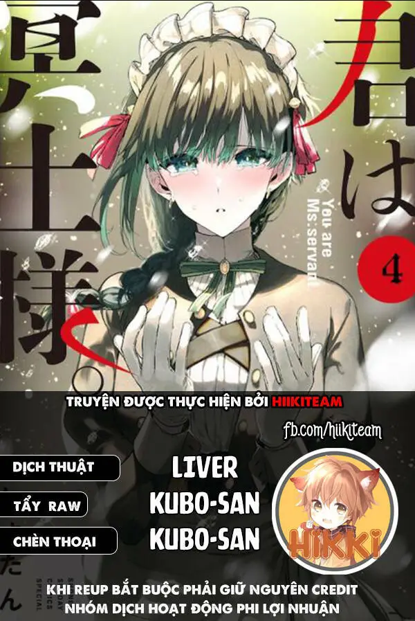 Kimi Wa Meido-Sama Nettruyen ZZZ Chương 34 Page 1