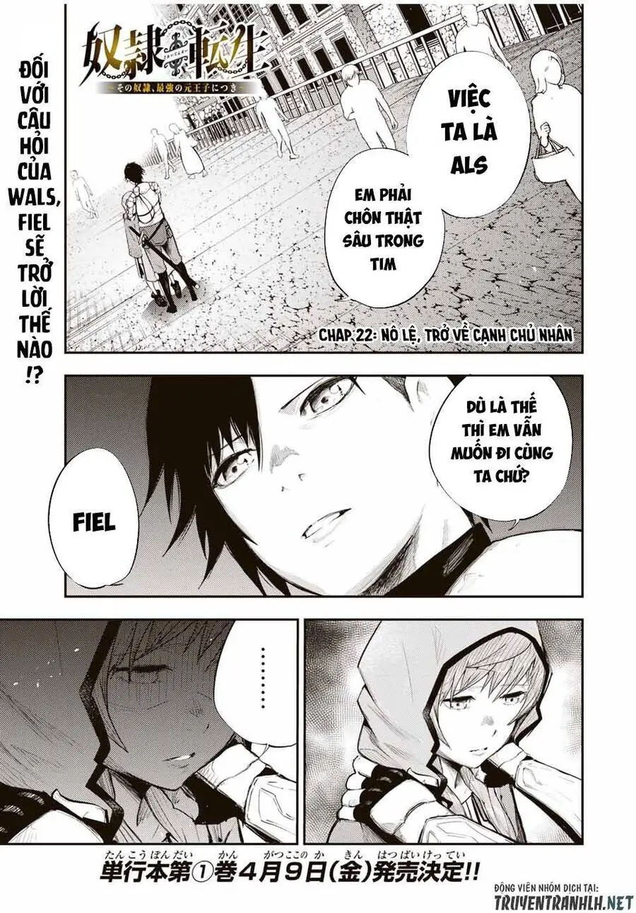 Dorei Tensei: Sono Dorei, Saikyou No Moto Ouji Ni Tsuki Nettruyen ZZZ Chương 22 Page 3