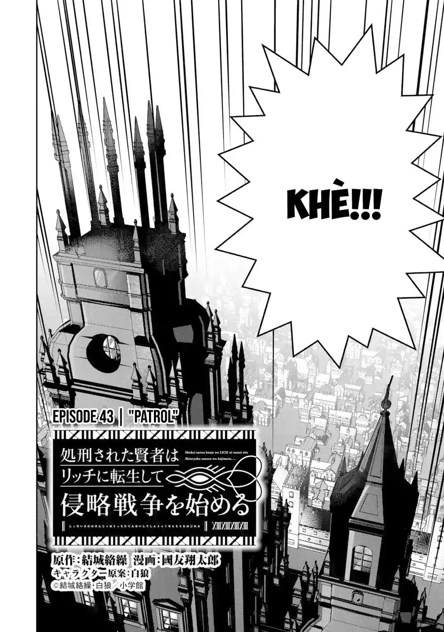 Shokei Sareta Kenja Wa Lich Ni Tensei Shite Shinryaku Sensou Wo Hajimaru Nettruyen ZZZ Chương 43 Page 3