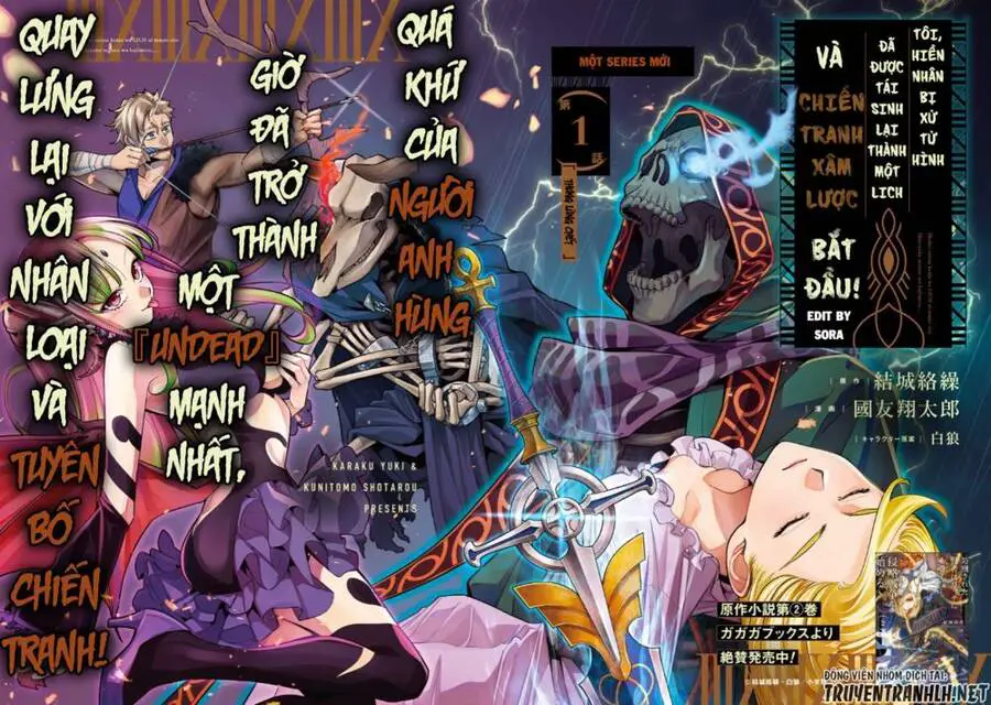Shokei Sareta Kenja Wa Lich Ni Tensei Shite Shinryaku Sensou Wo Hajimaru Nettruyen ZZZ Chương 1 Page 3