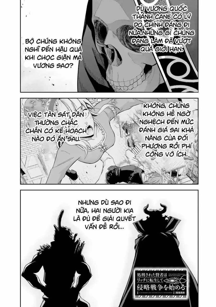 Shokei Sareta Kenja Wa Lich Ni Tensei Shite Shinryaku Sensou Wo Hajimaru Nettruyen ZZZ Chương 23 Page 2