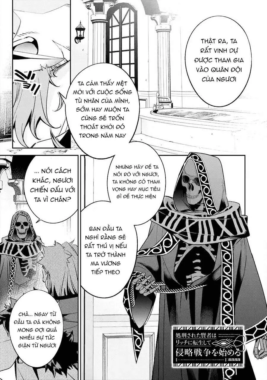 Shokei Sareta Kenja Wa Lich Ni Tensei Shite Shinryaku Sensou Wo Hajimaru Nettruyen ZZZ Chương 10.1 Page 2