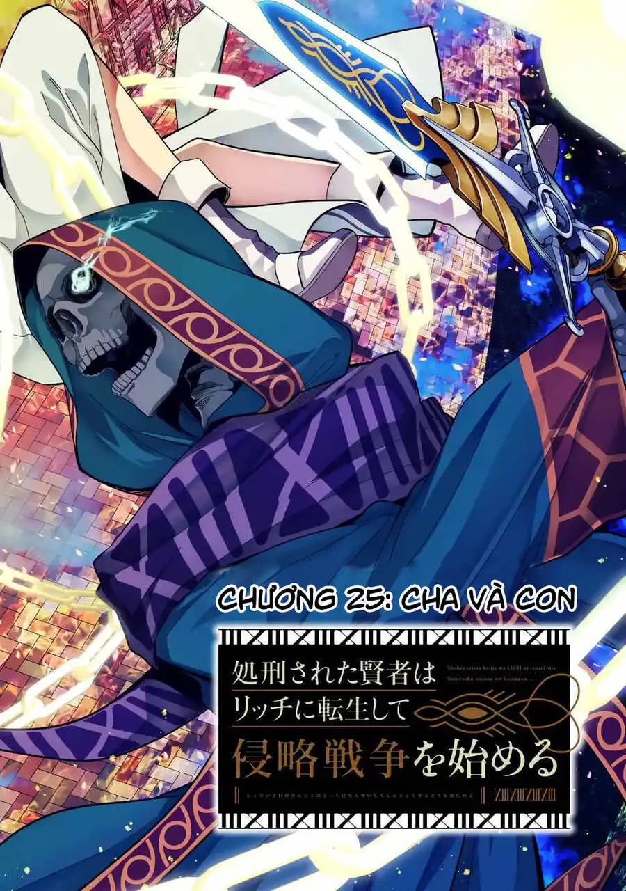 Shokei Sareta Kenja Wa Lich Ni Tensei Shite Shinryaku Sensou Wo Hajimaru Nettruyen ZZZ Chương 25.1 Page 3