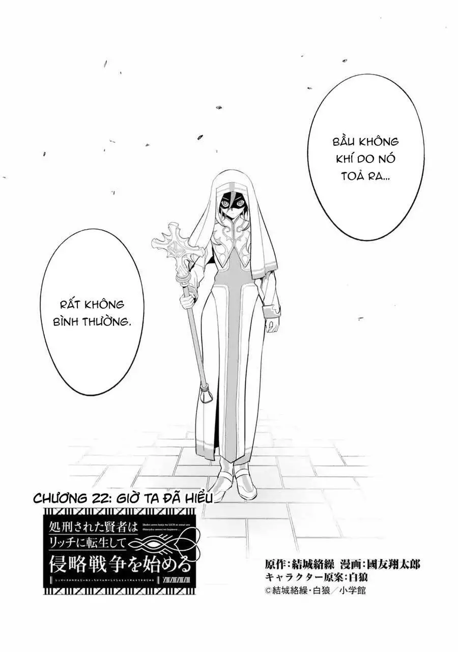 Shokei Sareta Kenja Wa Lich Ni Tensei Shite Shinryaku Sensou Wo Hajimaru Nettruyen ZZZ Chương 22 Page 4